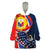 Filipino American History Month Wearable Blanket Hoodie USA Eagle and Philippines Sun Symbol with National Flag - Wonder Print Shop