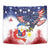 Filipino American History Month Tapestry USA Eagle and Philippines Coat of Arms Symbol with National Flag - Wonder Print Shop
