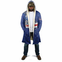 Custom Cape Verde National Football Cloak Glory Blue Sharks - Wonder Print Shop