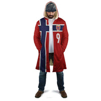 Custom Norway Football Cloak Cross Nordic Knot Pattern National Flag Style
