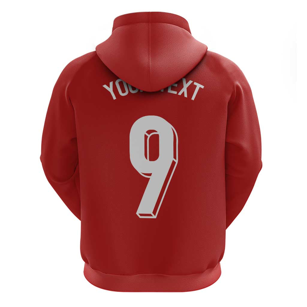 Custom Norway Football Hoodie Cross Nordic Knot Pattern National Flag Style