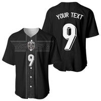 Custom Norway Football Baseball Jersey Cross Nordic Knot Pattern