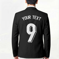 Custom Norway Football Blazer Cross Nordic Knot Pattern