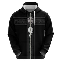 Custom Norway Football Hoodie Cross Nordic Knot Pattern