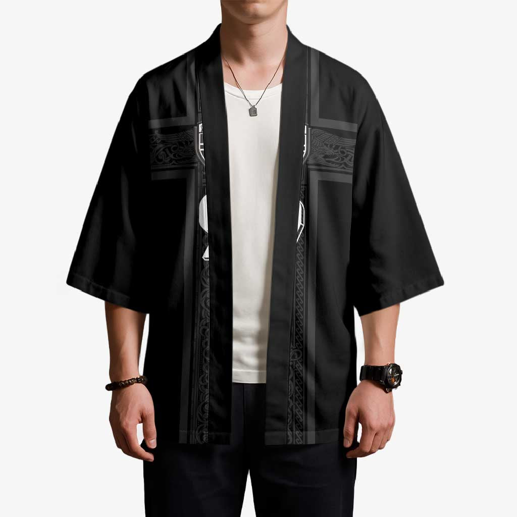 Custom Norway Football Kimono Cross Nordic Knot Pattern
