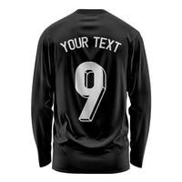 Custom Norway Football Long Sleeve Shirt Cross Nordic Knot Pattern
