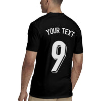 Custom Norway Football Rugby Jersey Cross Nordic Knot Pattern