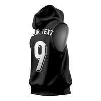Custom Norway Football Sleeveless Hoodie Cross Nordic Knot Pattern