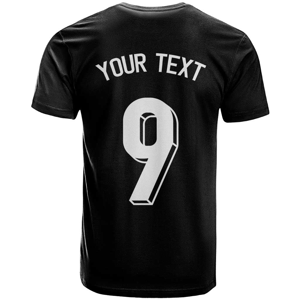 Custom Norway Football T Shirt Cross Nordic Knot Pattern