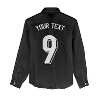 Custom Norway Football Women Casual Shirt Cross Nordic Knot Pattern