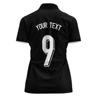 Custom Norway Football Women Polo Shirt Cross Nordic Knot Pattern