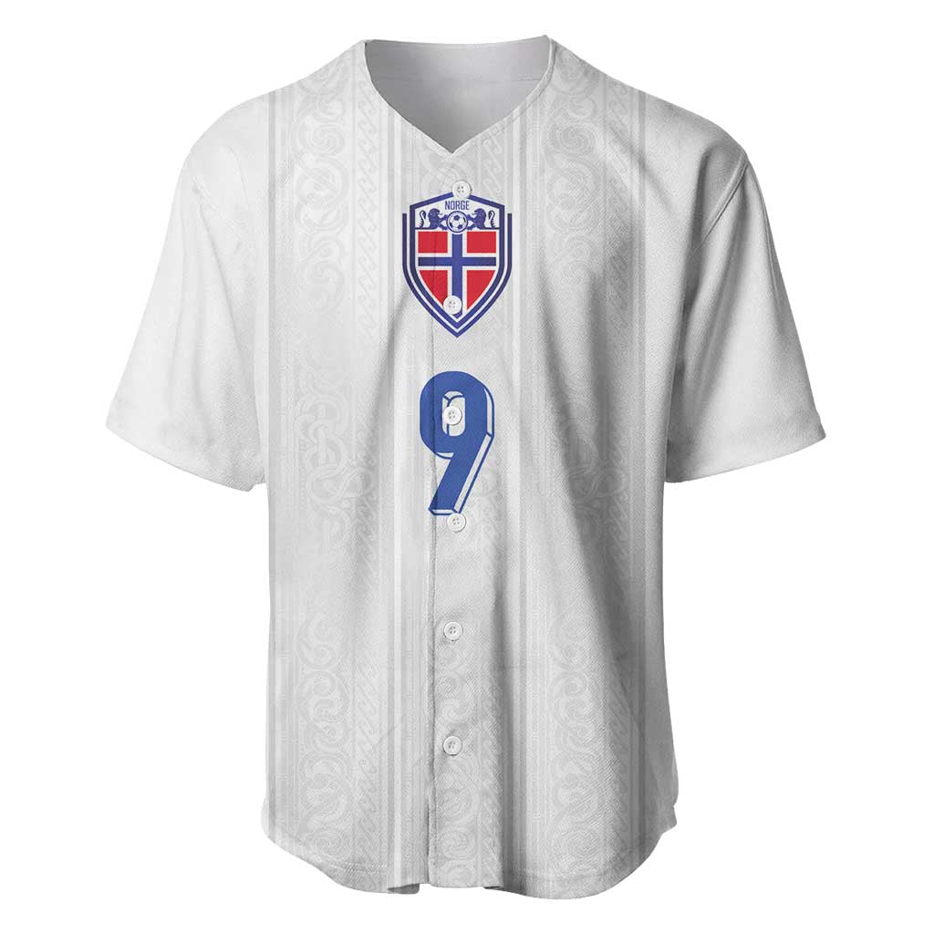 Custom Norway Football Baseball Jersey Nordic Knot Pattern