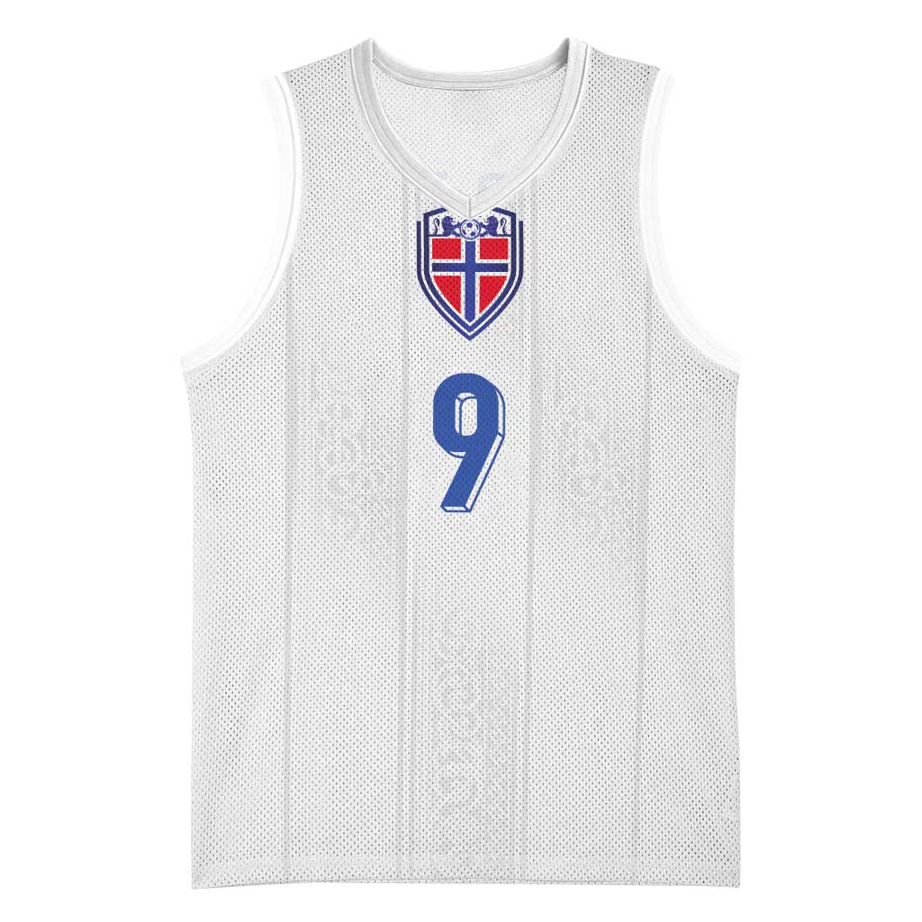 Custom Norway Football Basketball Jersey Nordic Knot Pattern