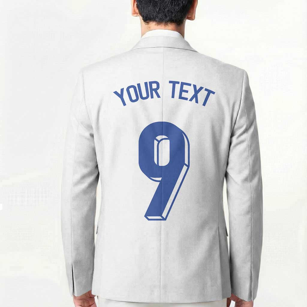 Custom Norway Football Blazer Nordic Knot Pattern
