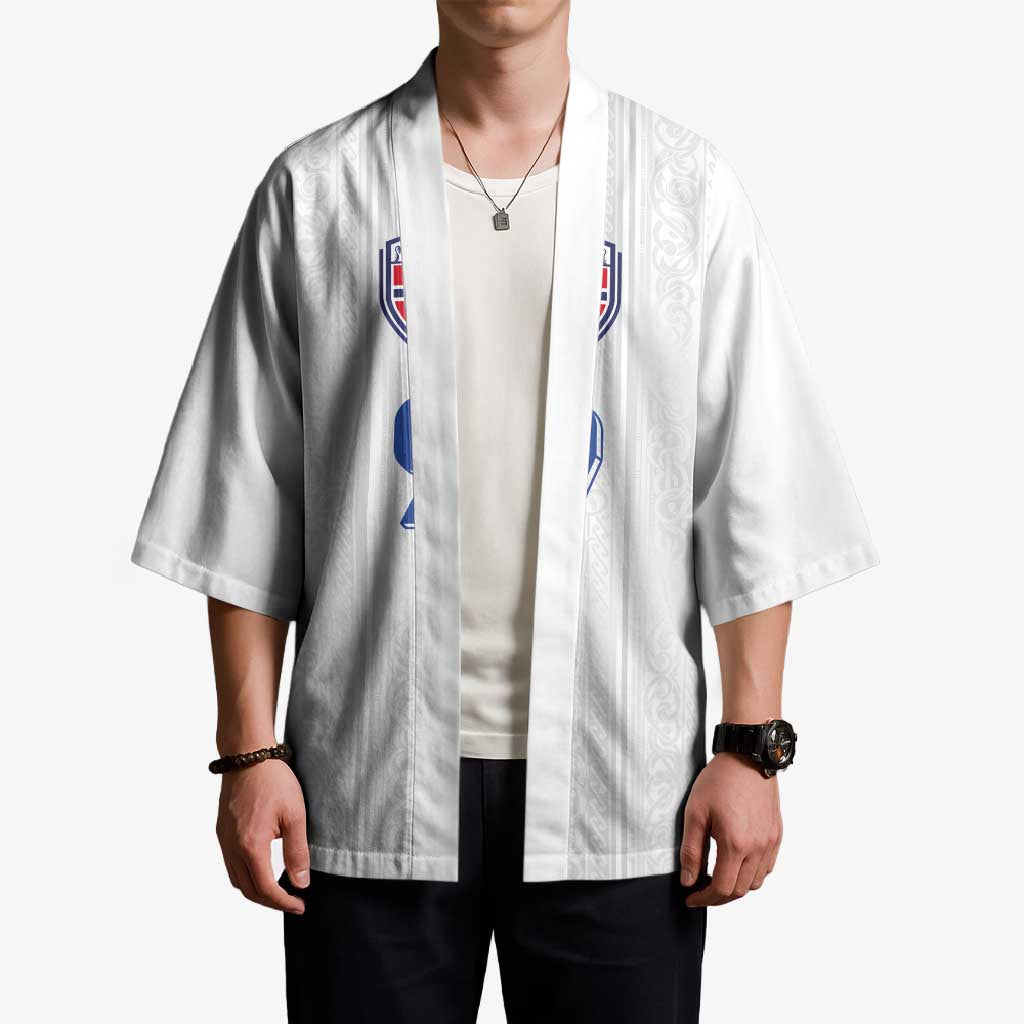 Custom Norway Football Kimono Nordic Knot Pattern