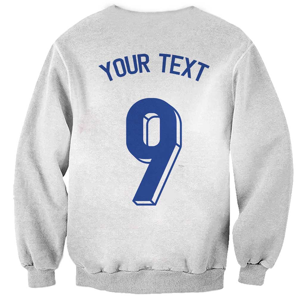 Custom Norway Football Sweatshirt Nordic Knot Pattern
