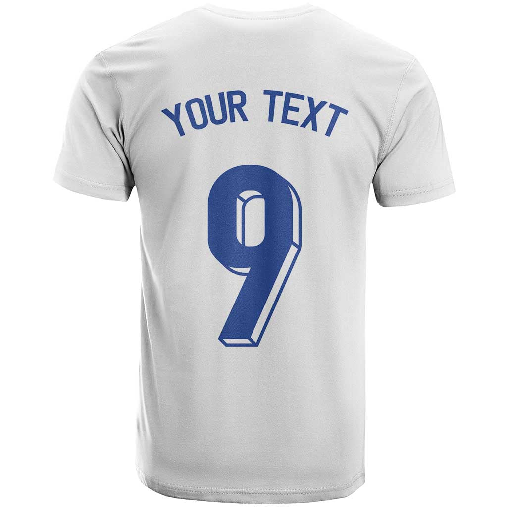 Custom Norway Football T Shirt Nordic Knot Pattern
