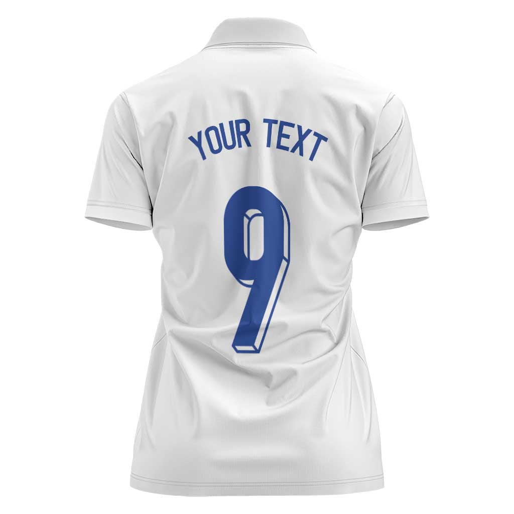 Custom Norway Football Women Polo Shirt Nordic Knot Pattern