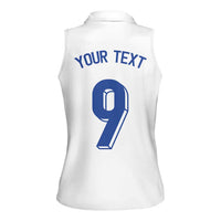 Custom Norway Football Women Sleeveless Polo Shirt Nordic Knot Pattern