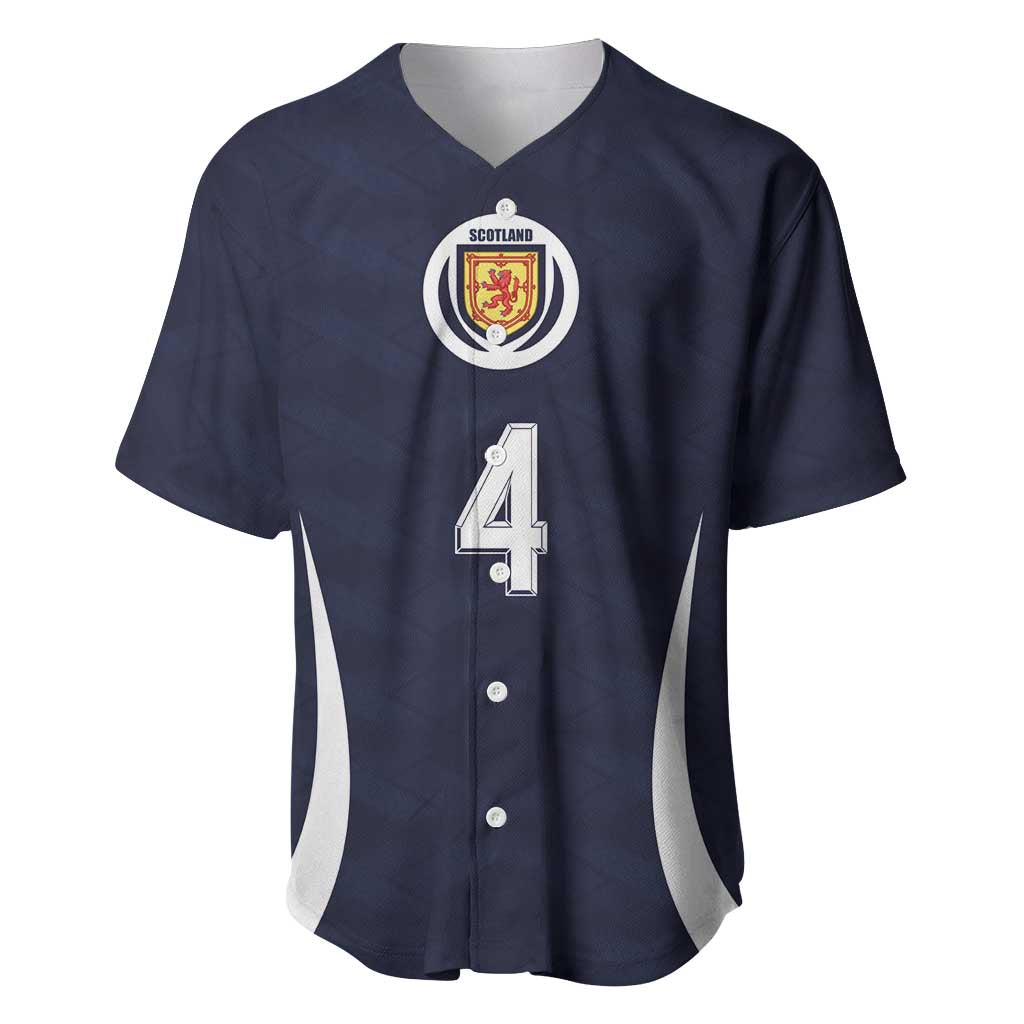Custom Scotland Football Baseball Jersey Glory 2026