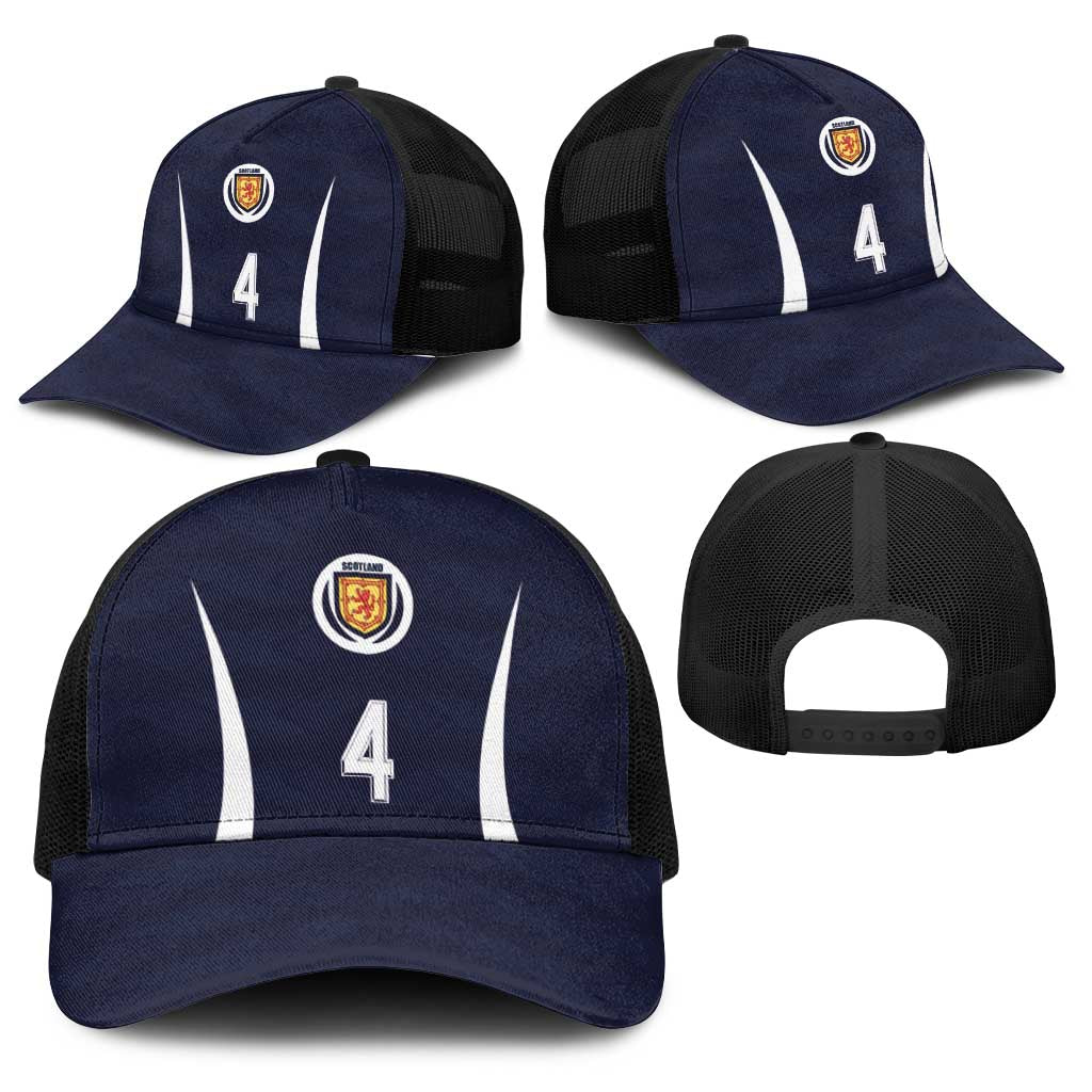 Custom Scotland Football Baseball Net Cap Glory 2026