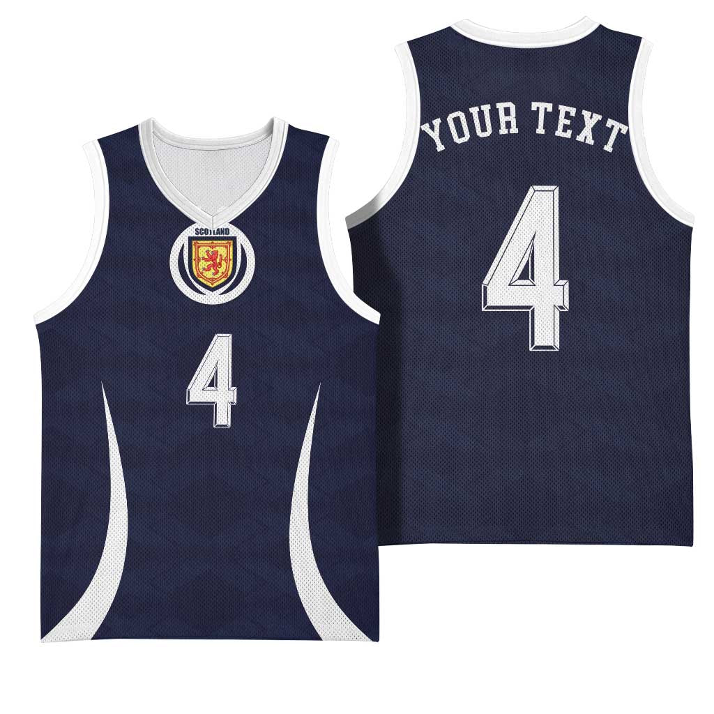 Custom Scotland Football Basketball Jersey Glory 2026