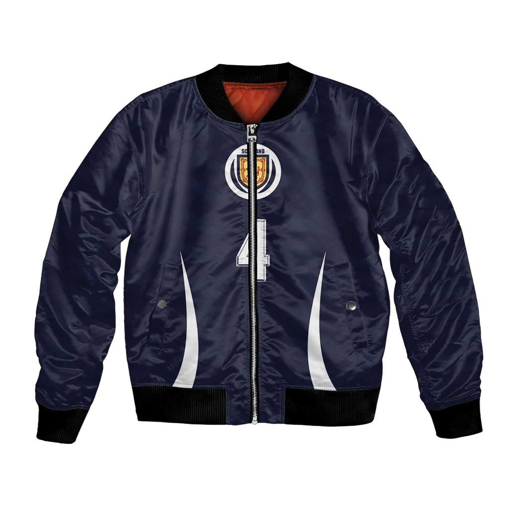 Custom Scotland Football Bomber Jacket Glory 2026
