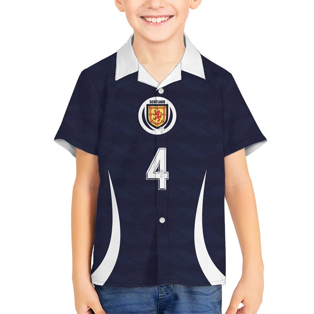 Custom Scotland Football Kid Hawaiian Shirt Glory 2026