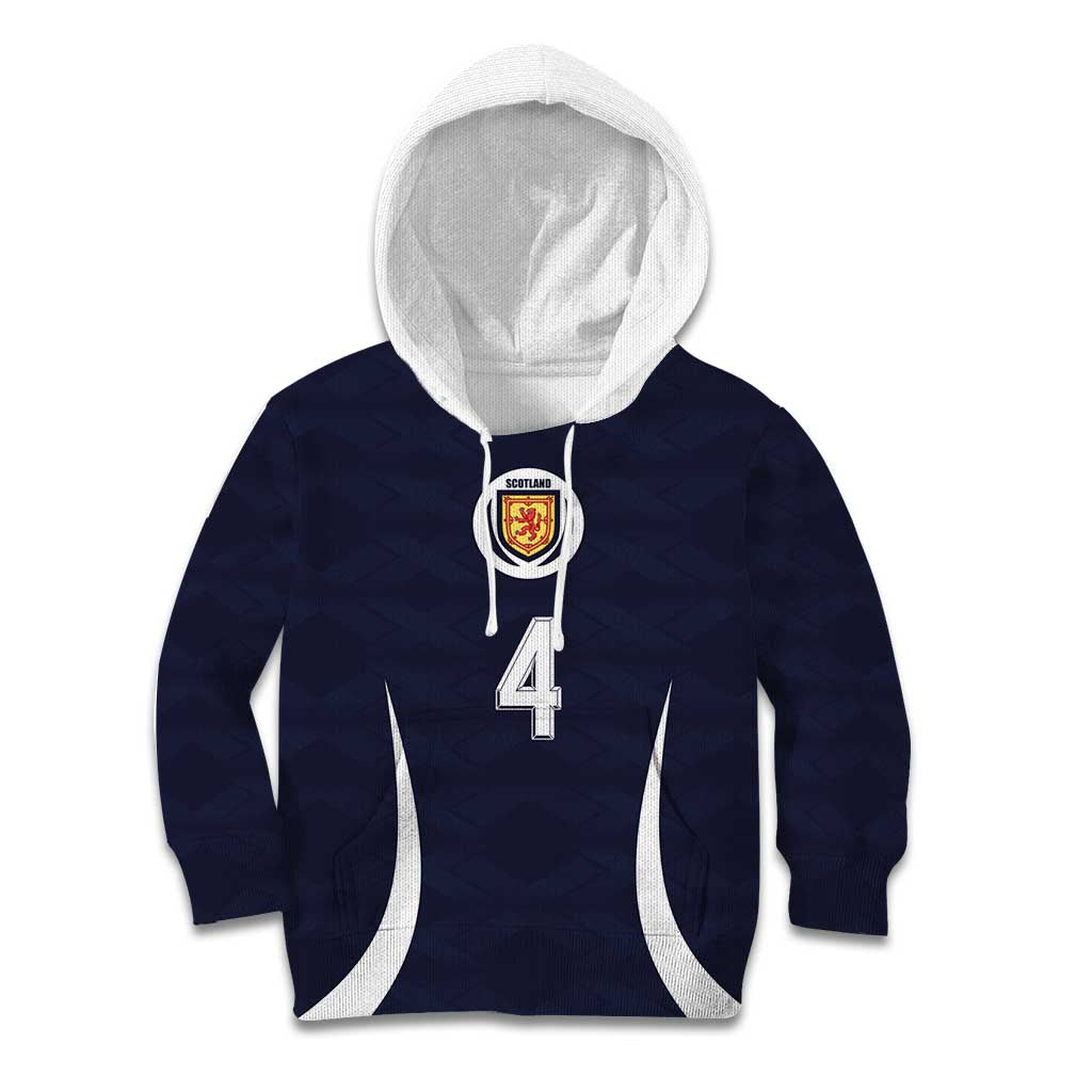 Custom Scotland Football Kid Hoodie Glory 2026