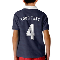 Custom Scotland Football Kid Polo Shirt Glory 2026