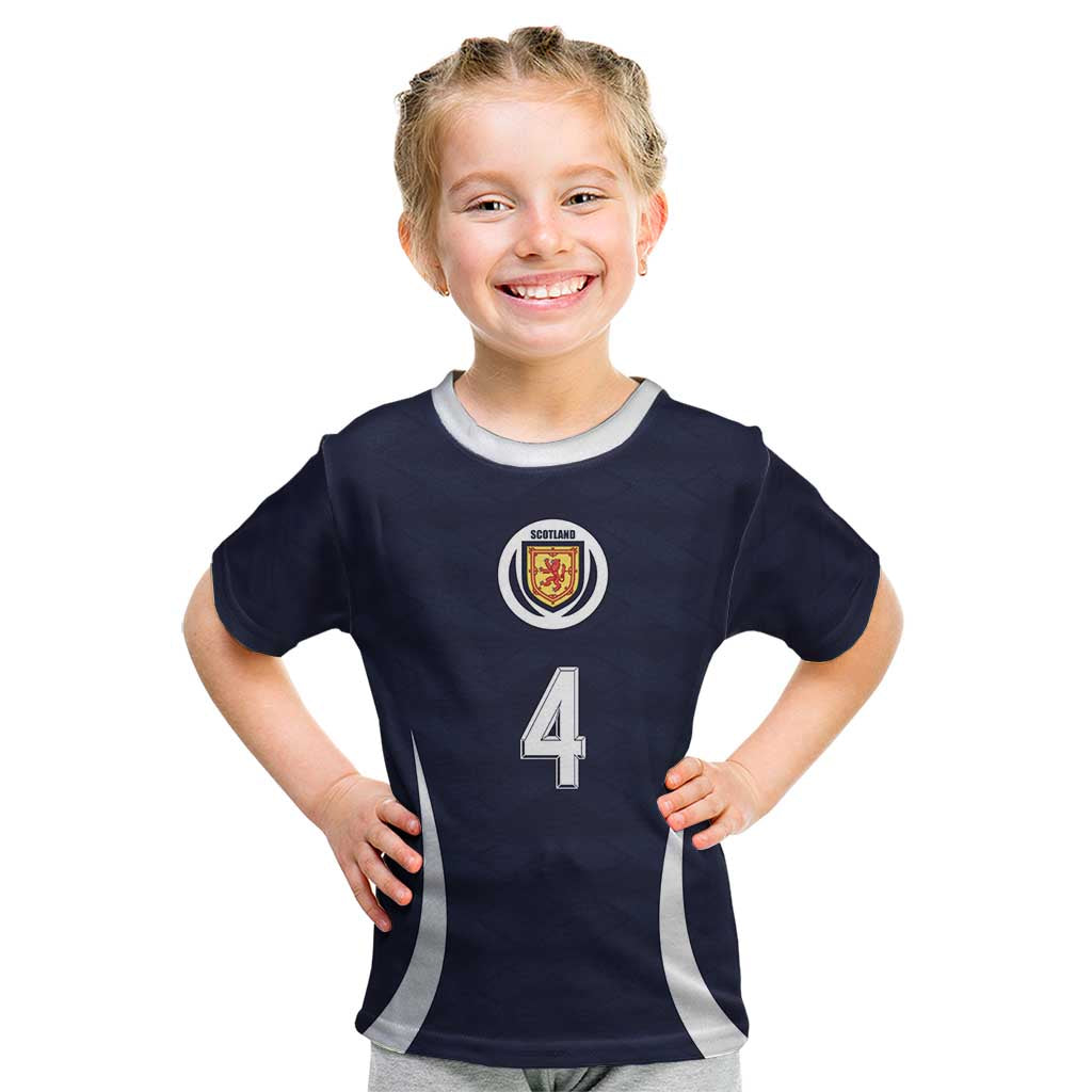 Custom Scotland Football Kid T Shirt Glory 2026