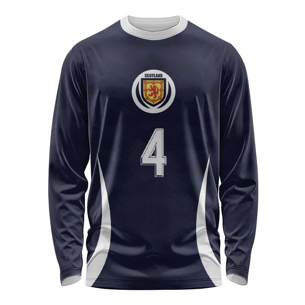 Custom Scotland Football Long Sleeve Shirt Glory 2026