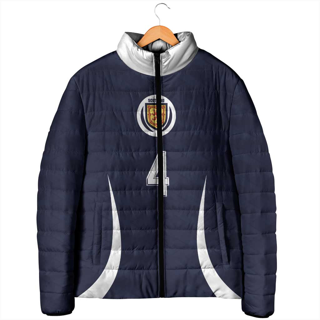 Custom Scotland Football Padded Jacket Glory 2026