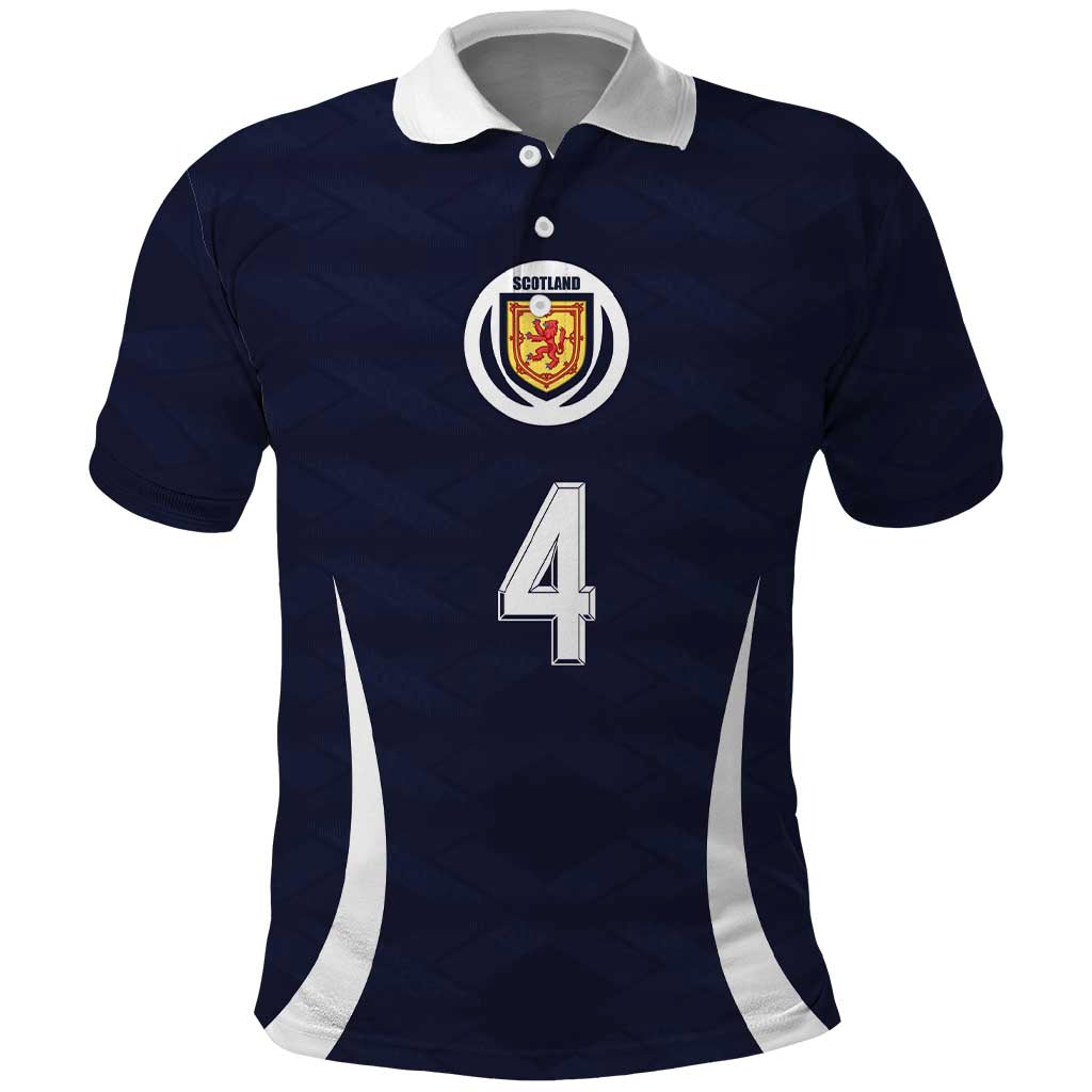 Custom Scotland Football Polo Shirt Glory 2026