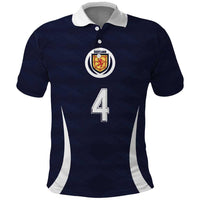 Custom Scotland Football Polo Shirt Glory 2026