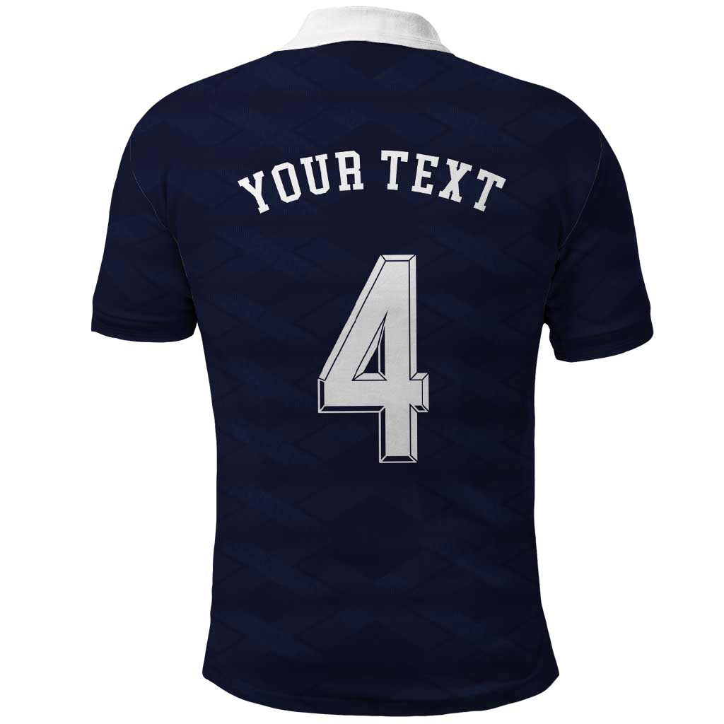 Custom Scotland Football Polo Shirt Glory 2026