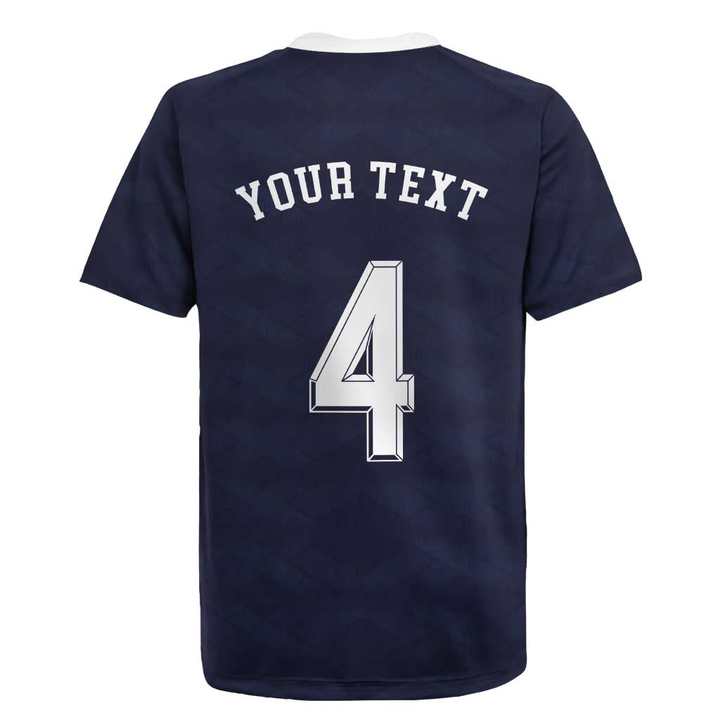 Custom Scotland Football Rugby Jersey Glory 2026
