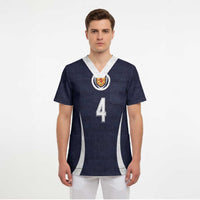Custom Scotland Football Scrub Top Glory 2026