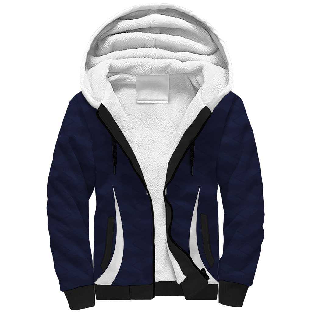 Custom Scotland Football Sherpa Hoodie Glory 2026