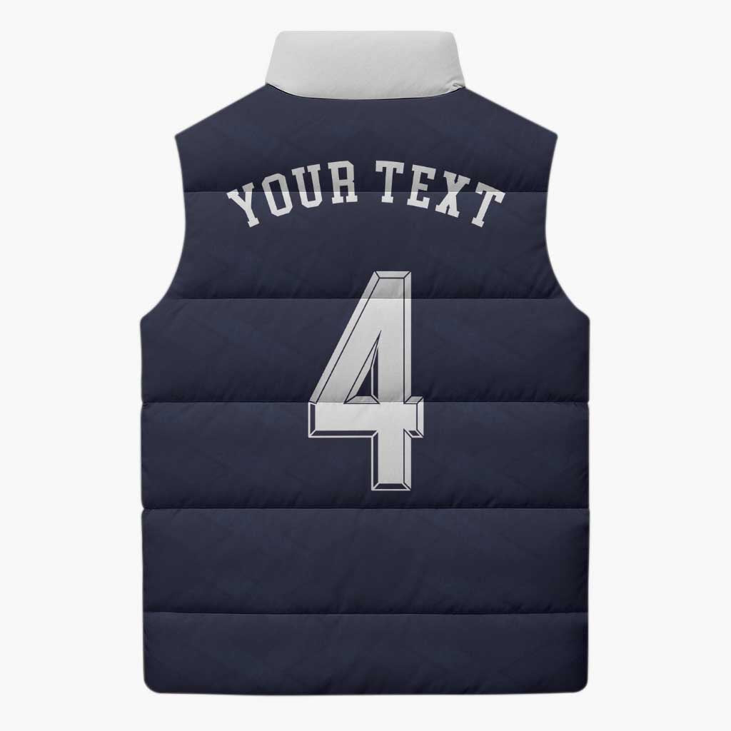 Custom Scotland Football Sleeveless Puffer Jacket Glory 2026