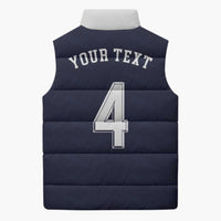 Custom Scotland Football Sleeveless Puffer Jacket Glory 2026