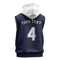 Custom Scotland Football Sleeveless Zip Hoodie Glory 2026