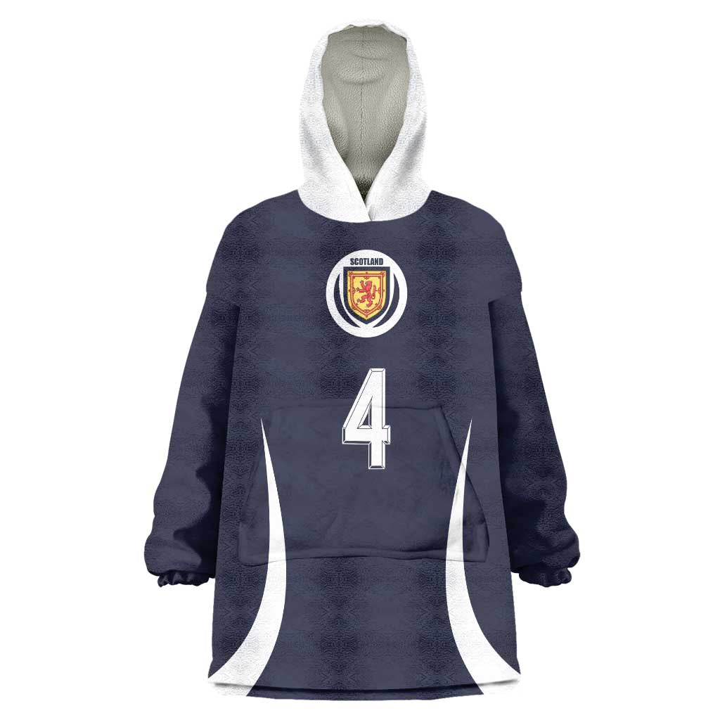 Custom Scotland Football Wearable Blanket Hoodie Glory 2026