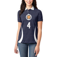 Custom Scotland Football Women Polo Shirt Glory 2026