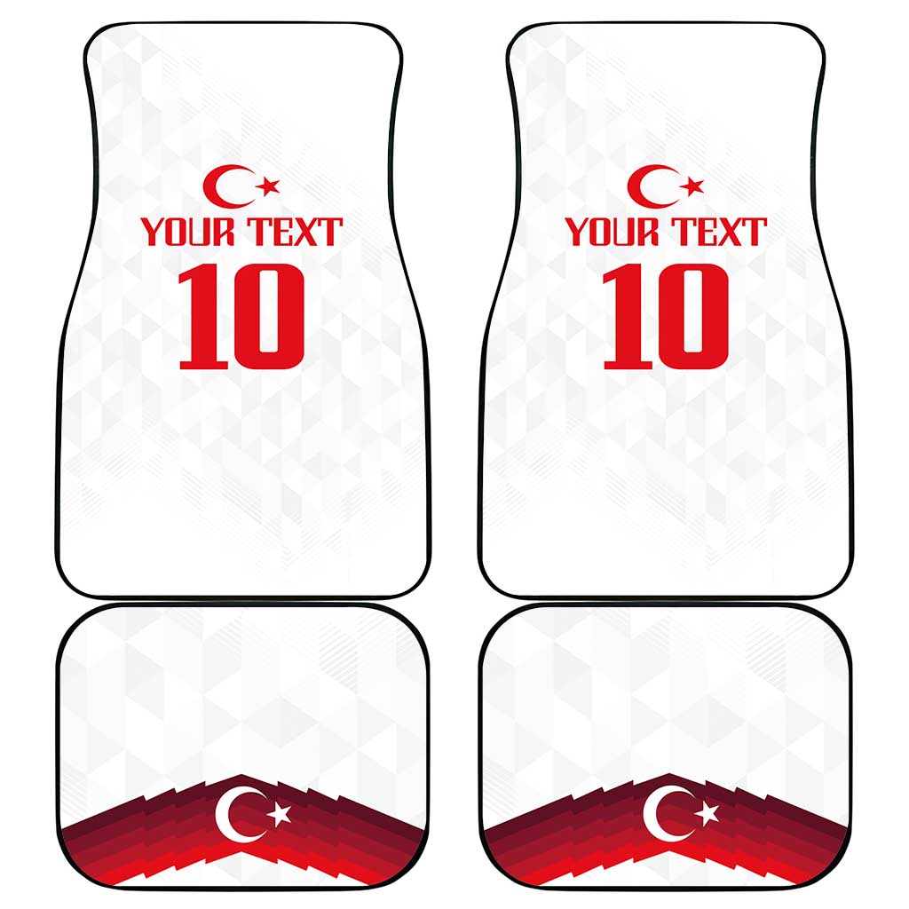 Turkey Football 2024 Go Champion Car Mats - Wonder Print Shop