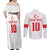 Turkey Football 2024 Go Champion Couples Matching Off Shoulder Maxi Dress and Long Sleeve Button Shirt - Wonder Print Shop