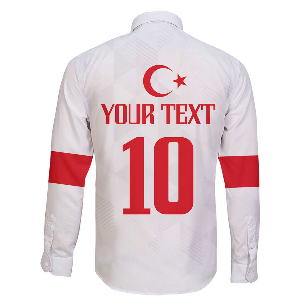 Turkey Football 2024 Go Champion Family Matching Long Sleeve Bodycon Dress and Hawaiian Shirt - Wonder Print Shop