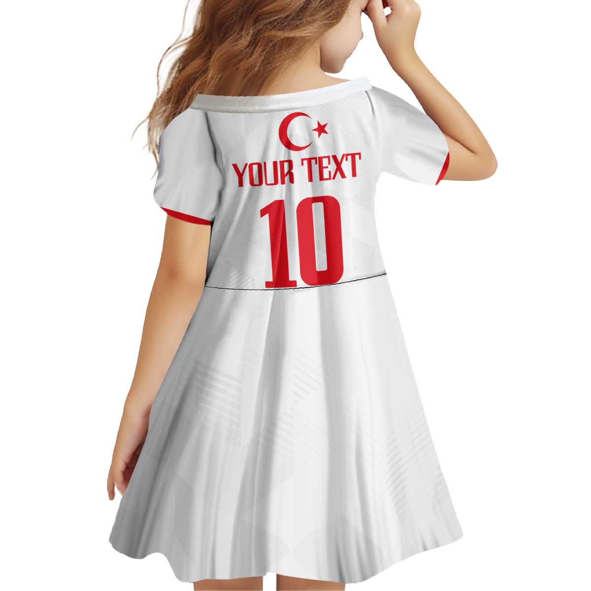 Turkey Football 2024 Go Champion Family Matching Off Shoulder Short Dress and Hawaiian Shirt - Wonder Print Shop