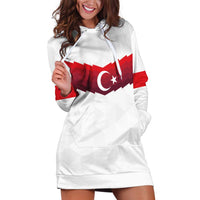 Turkey Football 2024 Go Champion Hoodie Dress - Wonder Print Shop