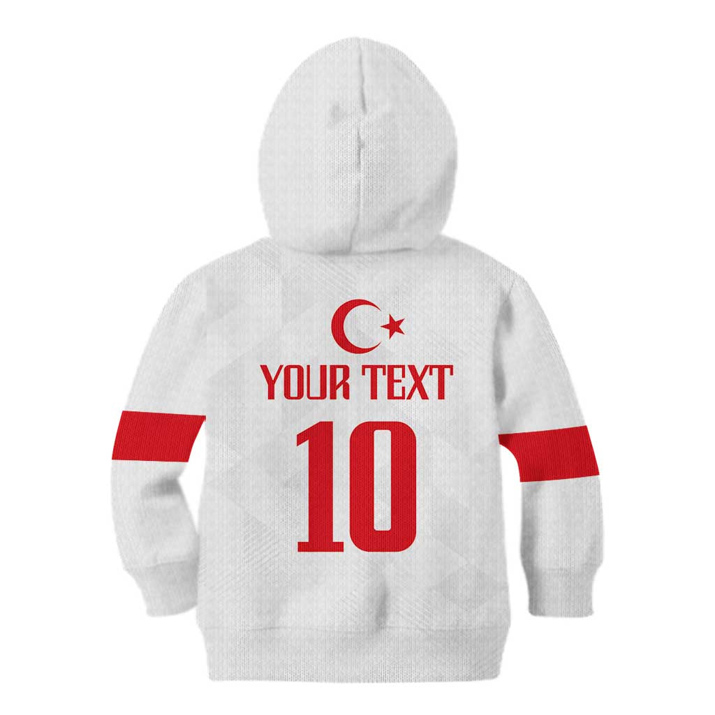 Turkey Football 2024 Go Champion Kid Hoodie - Wonder Print Shop